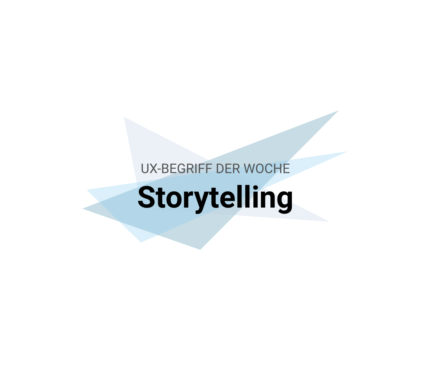 UX-Begriffe kurz erklärt: "Storytelling"